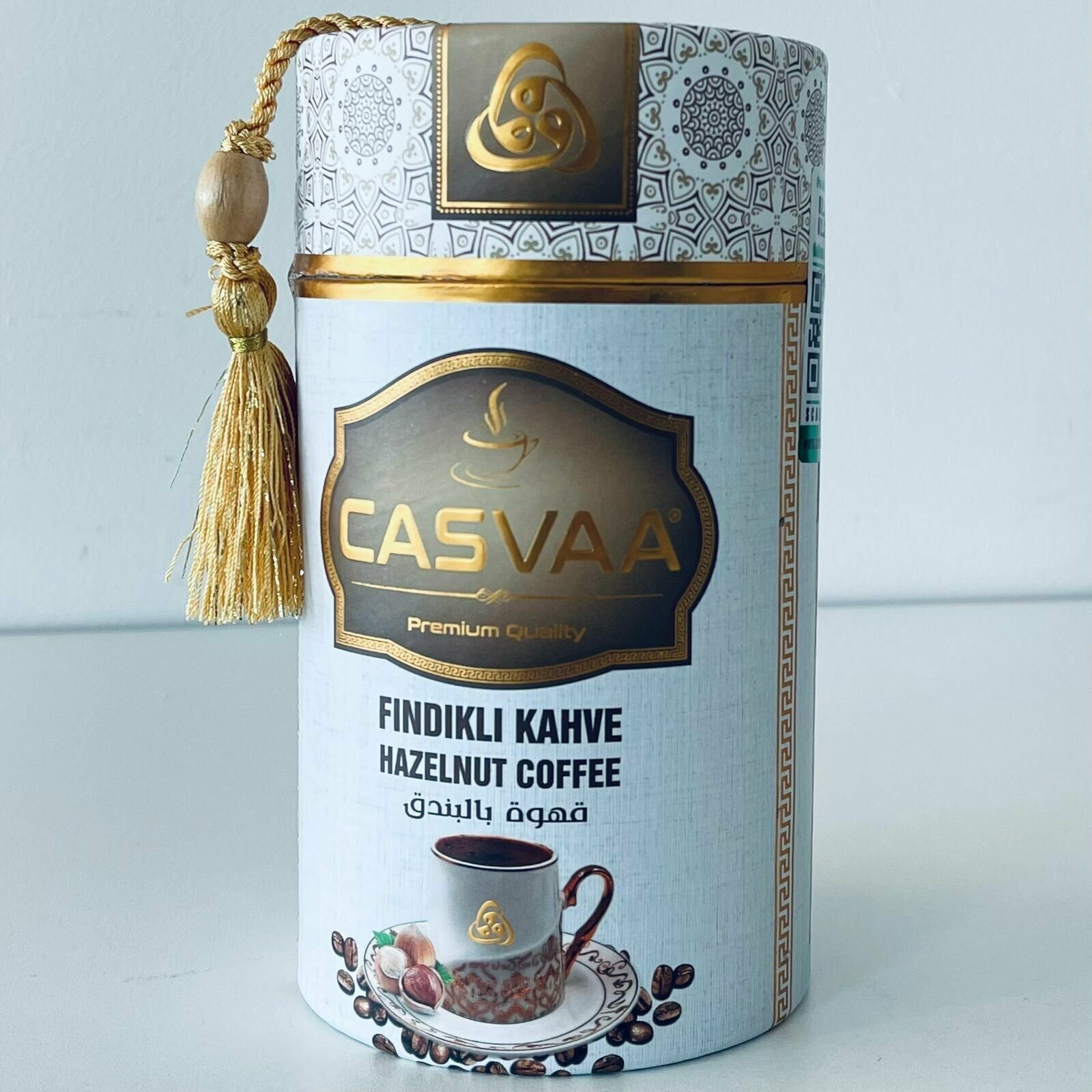 Турецкий кофе молотый с фундуком Casvaa Findikli Kahve 250гр - фотография № 5