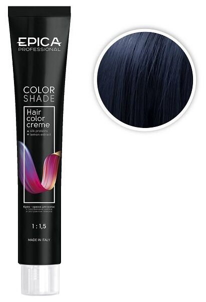 EPICA PROFESSIONAL Colorshade Крем-краска 2.1 иссиня-черный, 100 мл.