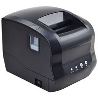 Термальный принтер этикеток блок питания Xprinter XP-365B черный