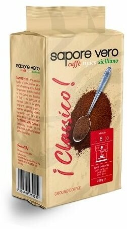 Sapore Vero Classico, молотый, 250 гр