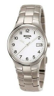 Наручные часы BOCCIA 3297-01, серебряный, белый