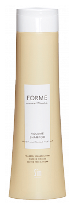 Sim Sensitive, Forme Volume Shampoo - шампунь для волос объем нормальных, тонких и ослабленных волос с маслом семян овса, 300 мл