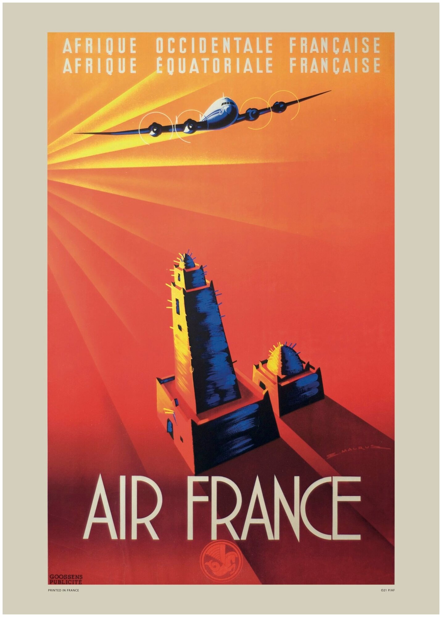 Постер / Плакат / Картина на холсте Air France