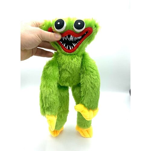 Хагги Вагги Музыкальная мягкая игрушка 40 см Зеленный Светится в темноте Huggy Vuggy Poppy playtime
