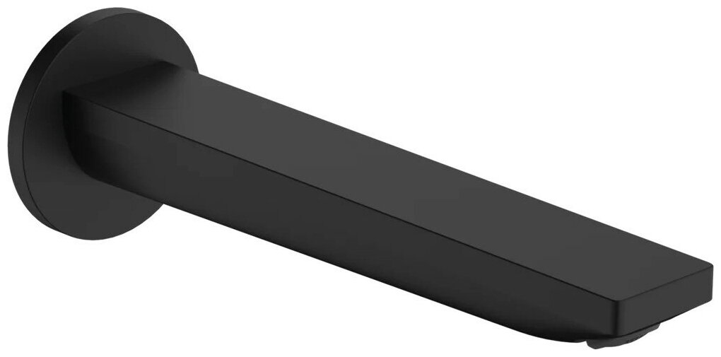 Hansgrohe 72431670 HG Rebris E излив для ванны, матовый черный