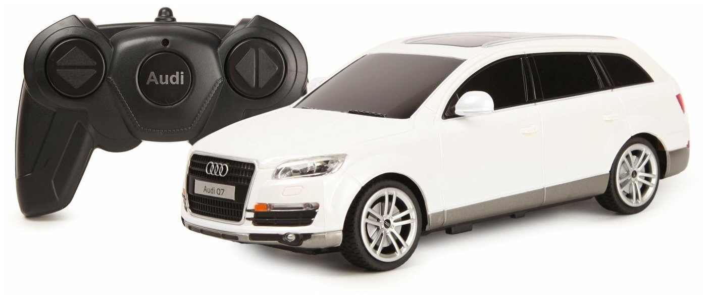 Машина Rastar РУ 1:24 Audi Q7 Белая 27300