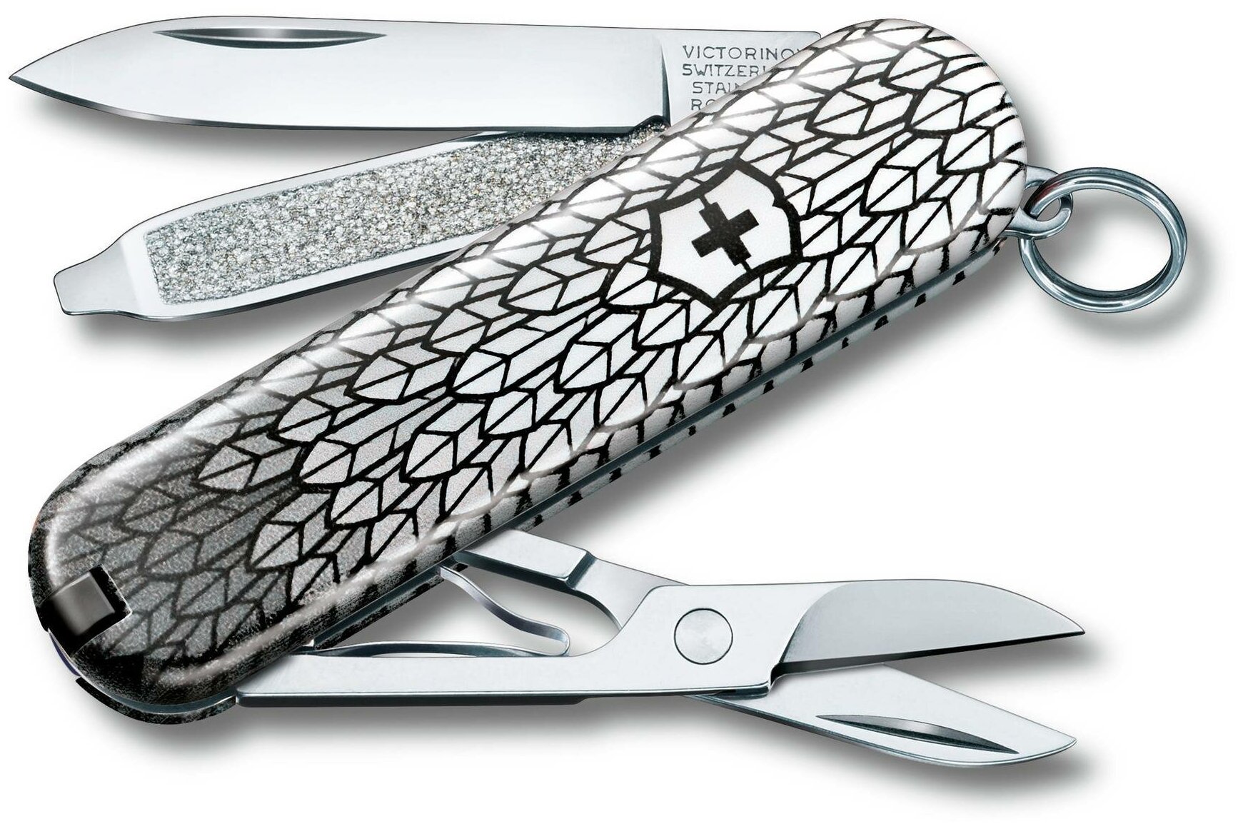 Складной нож Victorinox Classic LE2021 Mexican Zarape, 7 функций, 58мм - фото №13