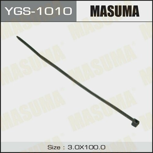 masuma ygs1025 хомут пластиковый masuma черный 5х450 Хомут пластиковый черный 3х100 (упаковка 100 штук) YGS1010