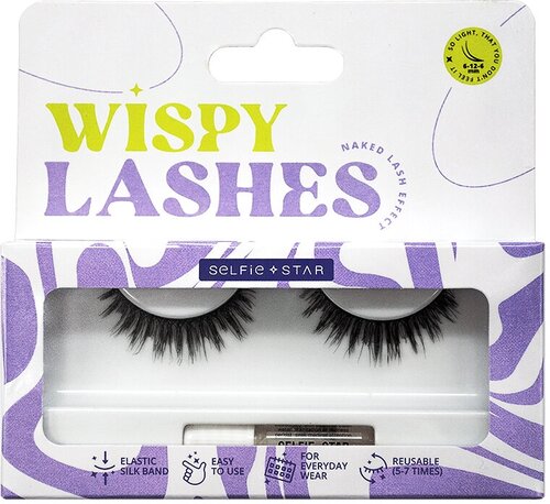 Selfie Star Накладные ресницы Eyelashes Wispy Prettiest, SSD6 SSD6