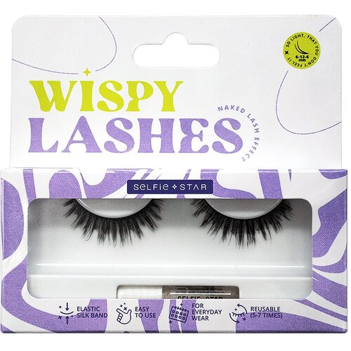 Selfie Star Накладные ресницы Eyelashes Wispy Prettiest, SSD6 SSD6