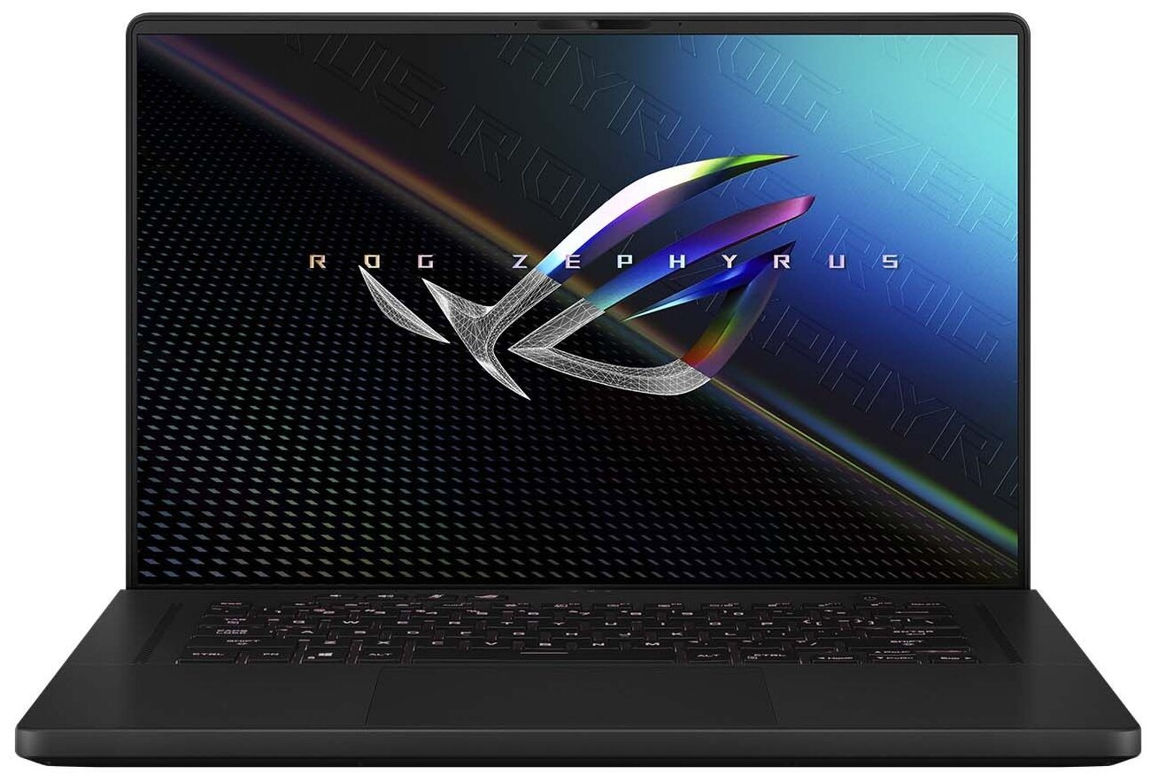 Ноутбук Asus ROG Zephyrus M16 GU603ZW-K8062 (90NR0831-M005E0) Core i9 12900H 32Gb SSD1Tb NVIDIA GeForce RTX 3070 8Gb 16" IPS QHD+ (2560x1600) WiFi BT Cam noOS black