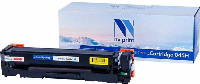 Картридж NV Print NV-045H Cyan для Canon i-SENSYS LBP611Cn/LBP613Cdw/MF631Cn/MF633CDW/MF635Cx