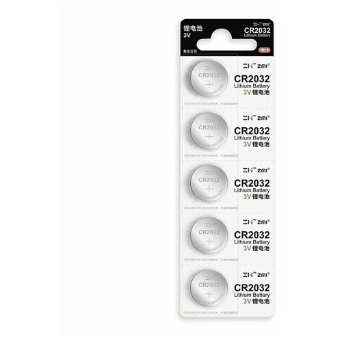 Батарейка CR2032 - Xiaomi ZMI Button Batteries (5 штук)