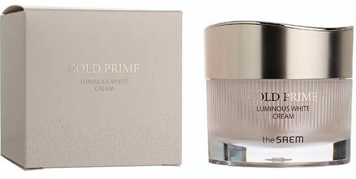 The Saem Отбеливающий антивозрастной крем 50 мл Gold Prime Luminous White Cream