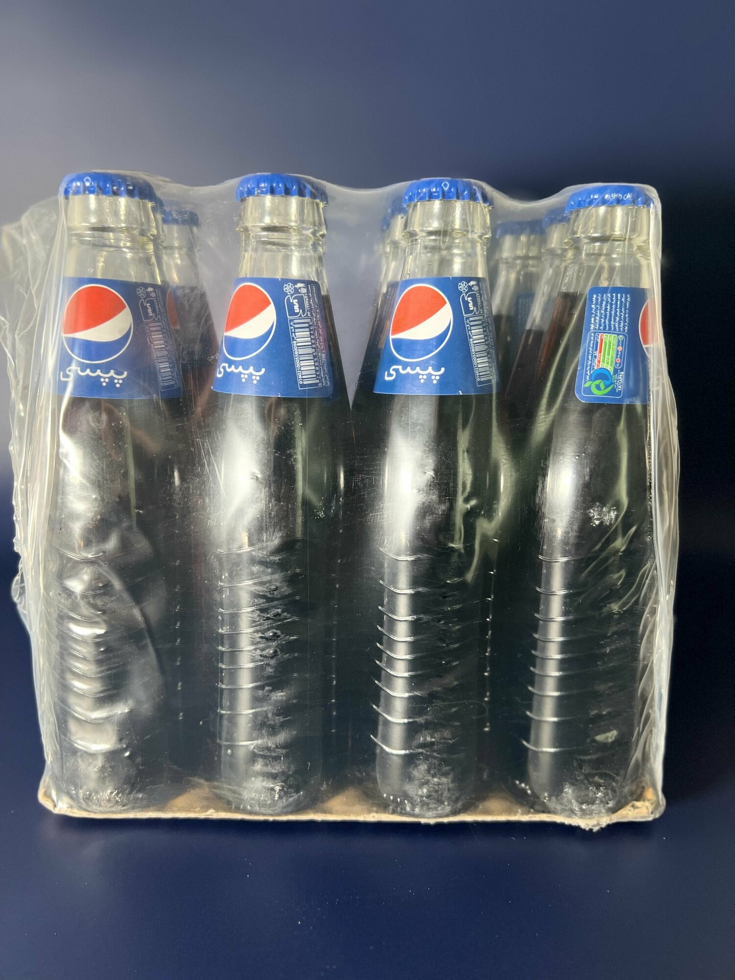 Напиток Pepsi газированный 12 шт по 250мл стекло - фотография № 3