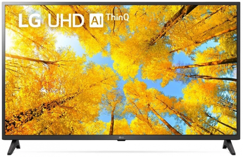 Телевизор LG 43UQ75006LF. ARUB (черный)