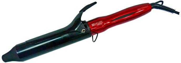 Dewal Professional Red Titanium - Деваль Рэд Титаниум Плойка для волос, d 38 мм, 50 Вт, 03-2038 -