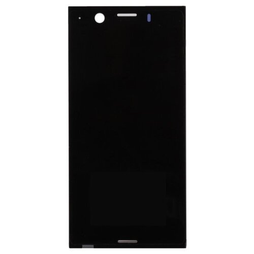 Дисплей (экран) в сборе с тачскрином для Sony Xperia XZ1 Compact черный (Premium SC LCD) / 1280x720