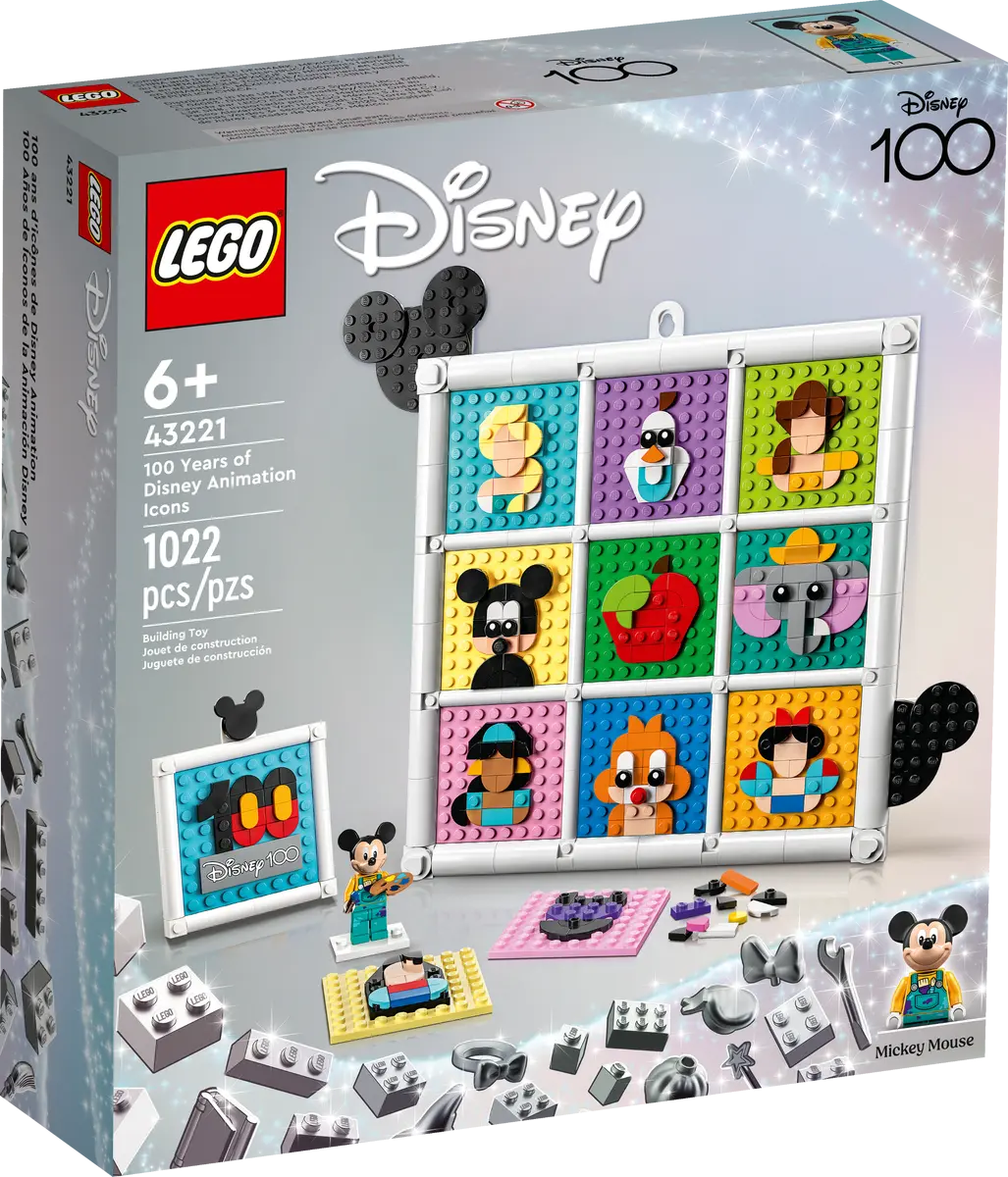 Конструктор LEGO Disney 100 Years of Disney Animation Icons