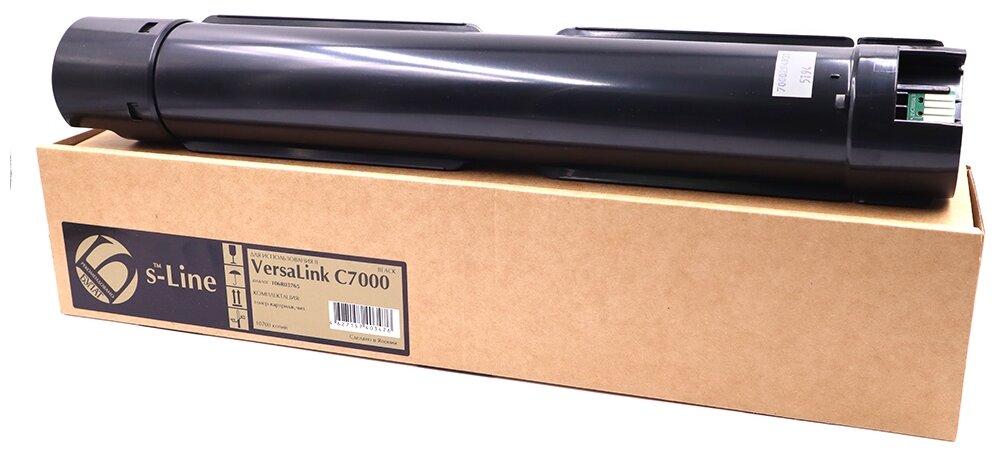 Тонер-картридж Xerox VersaLink C7000 106R03765 (10.7k) Black булат s-Line