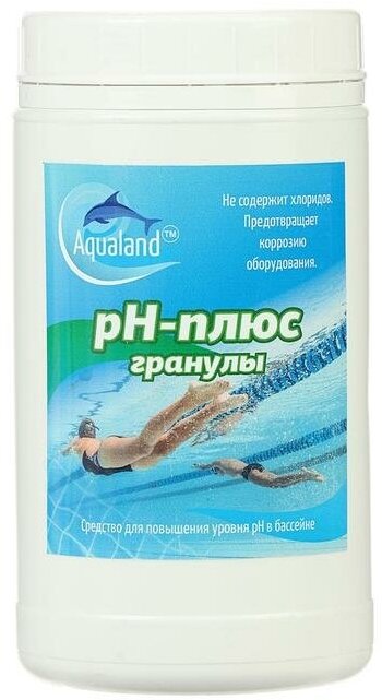 Регулятор pН-плюс Aqualand гранулы 1 кг