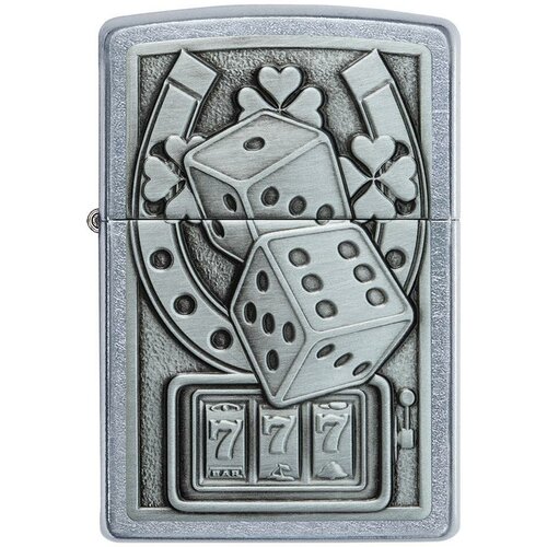 Оригинальная бензиновая зажигалка ZIPPO Classic 48552 Rick Rietveld с покрытием Mercury Glass - Rick Rietveld