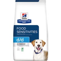 Сухой диетический корм для собак Hill's Prescription Diet d/d при аллергии, заболеваниях кожи и неблагоприятной реакции на пищу, с уткой и рисом, 12кг