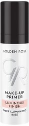 Golden Rose Основа под макияж Make-Up Primer Luminous Finish, 30 мл, белая