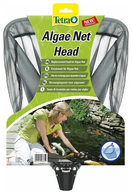 Tetra Сачок Tetra Pond Algae Net Head прудовый для сбора водорослей без телескопической ручки