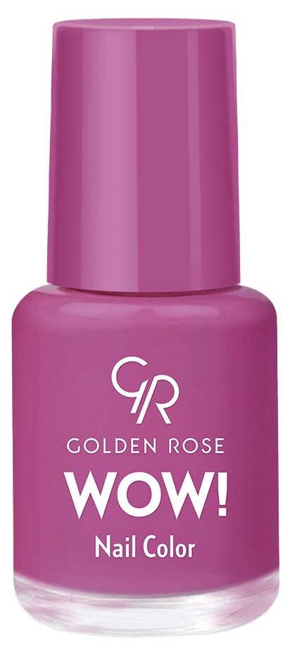 Лак для ногтей Golden Rose Wow 027, 6 мл