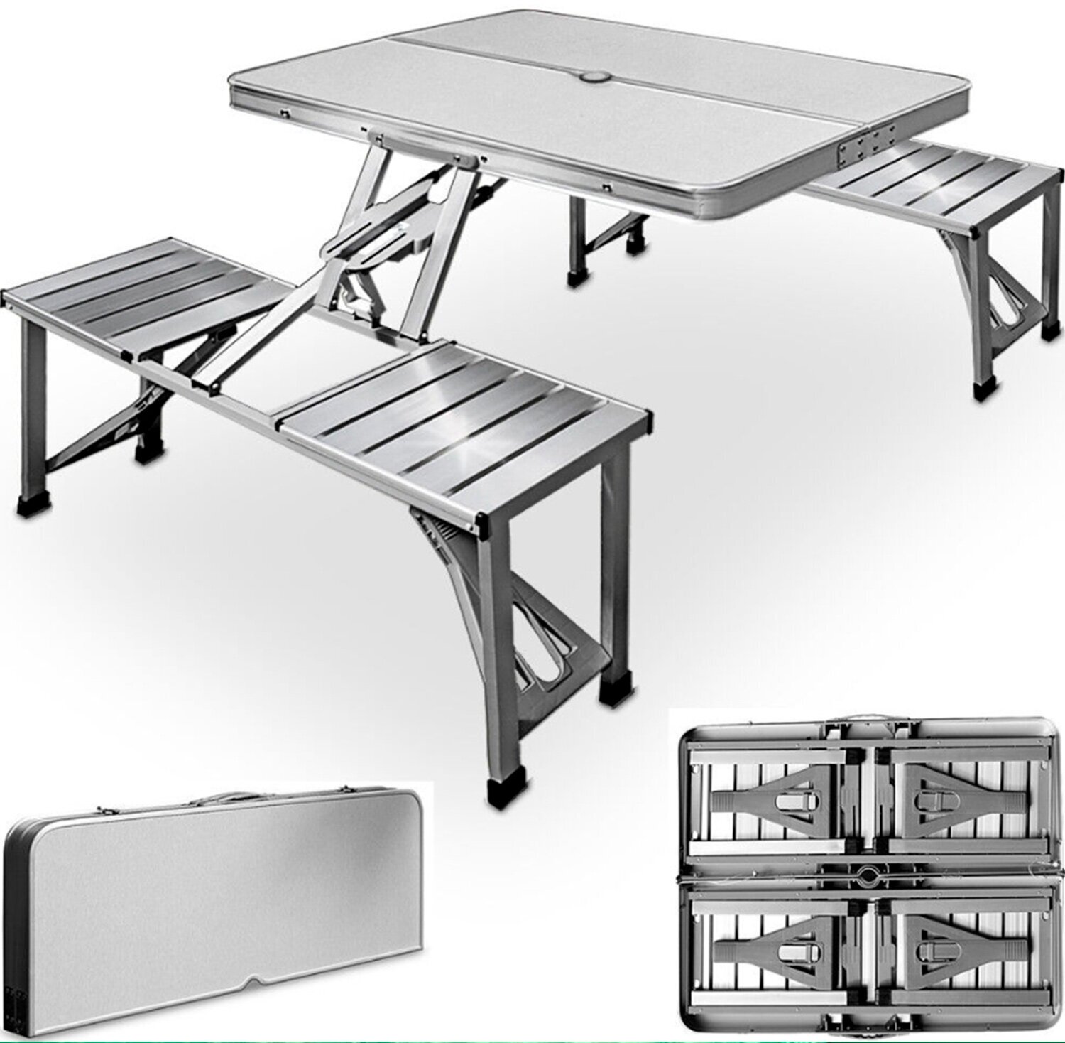 Стол туристический складной со стульями трансформер