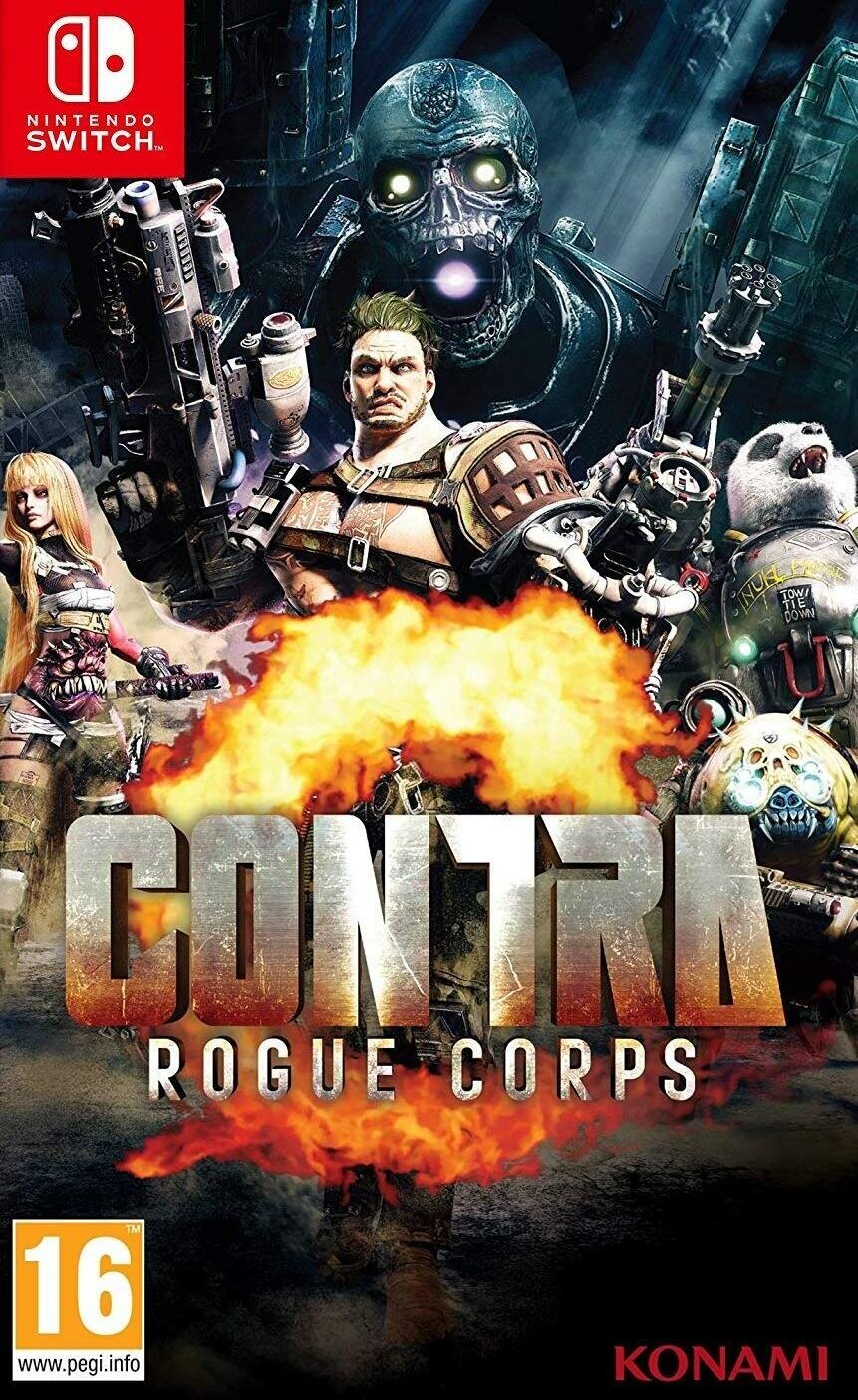 Contra: Rogue Corps (Switch) английский язык