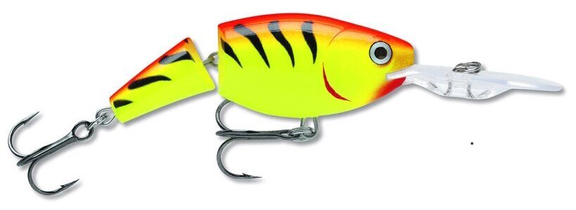 Воблер Rapala Jointed Shad Rap (40 мм, 5 гр, до 1.8 м, суспендер) JSR04-HT