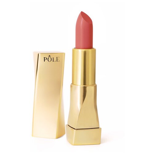 Pole помада для губ Elle Perfect, оттенок №02 Pink caramel pole вельветовая матовая губная помада pole elle perfect 05 classic red