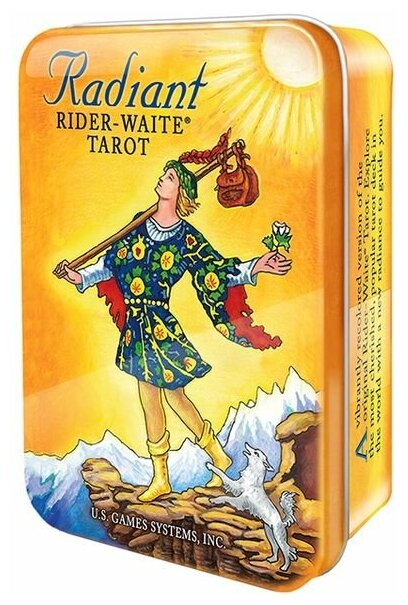 Карты Таро "Radiant Rider-Waite Tarot deck in a Tin" US Games / Радужное Таро Райдера-Уэйта