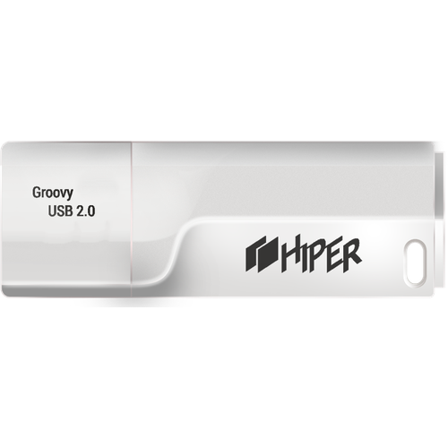 USB Flash накопитель 128Gb HIPER Groovy T128 White (HI-USB2128GBTW)