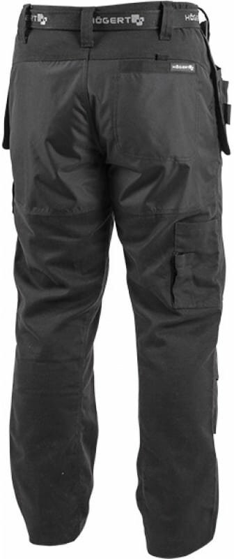 HOEGERT TECHNIK NEKAR Рабочие штаны с карманами в виде кобуры, черные, размер XL HT5K356-XL