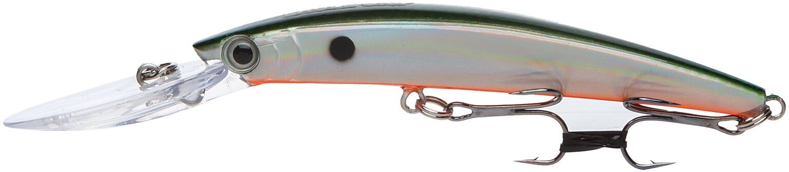 Воблер EAGLE GRIP Crysnal 3D Minnow 110 mm YZ 505 Silver плавающий 17 гр. Форма и расцветка японские.