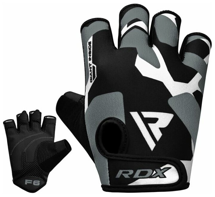 Перчатки RDX SUMBLIMATION F6 черн/сер. - RDX - Серый - L