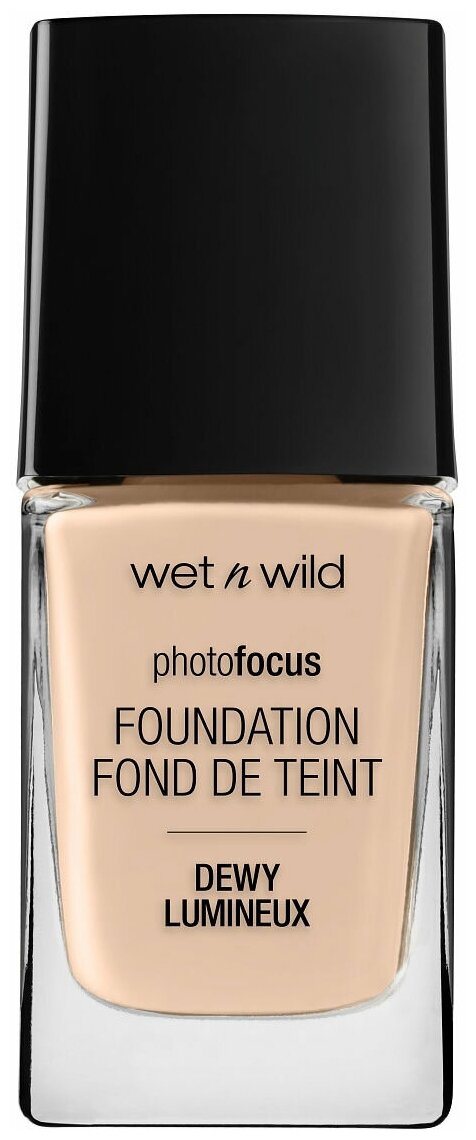 Wet n Wild Тональный крем Photo Focus Dewy Foundation, 28 мл/28 г, оттенок: soft ivory