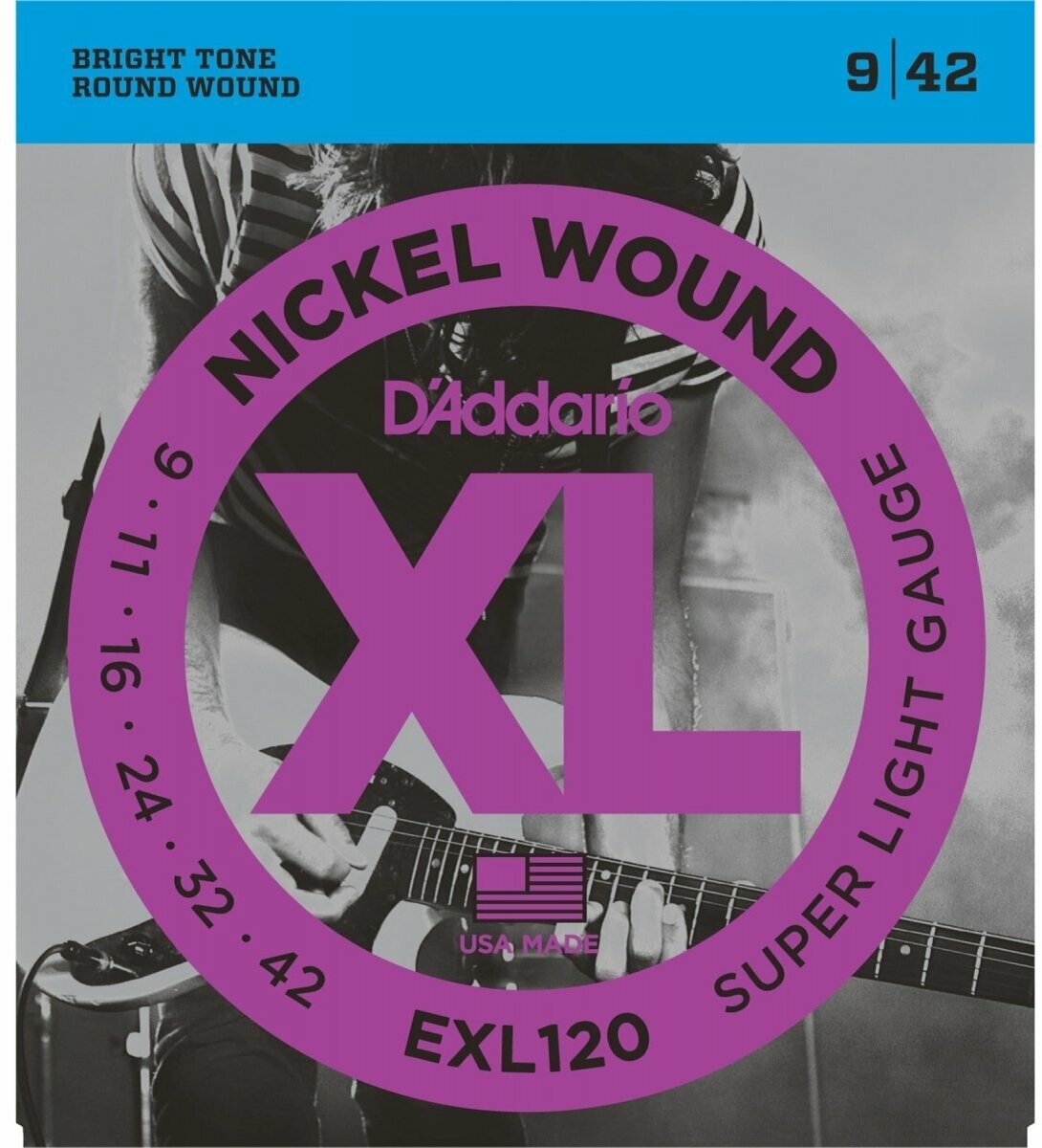 D'Addario EXL-120 Nickel Wound - струны для электрогитары