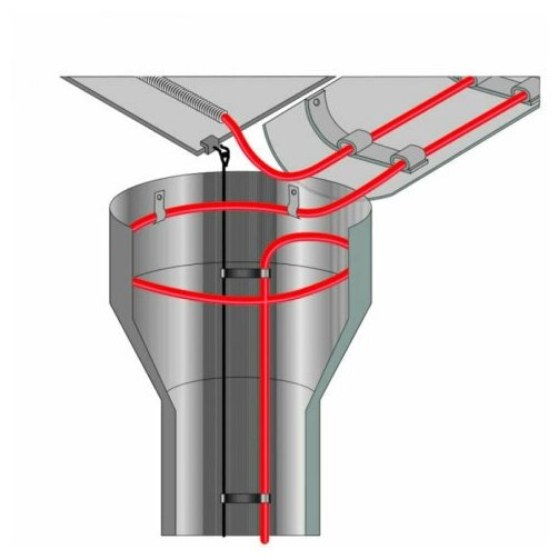 Греющий кабель саморегулирующийся на трубу экранированный Grand Meyer 16Вт - 45м - фотография № 6
