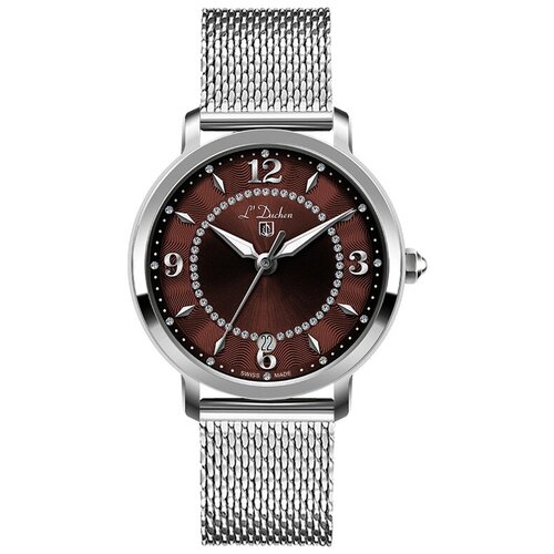 фото Наручные часы l'duchen d 281.12.38 m, наручные часы l'duchen, коричневый