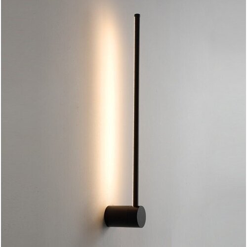 Светильник настенный бра ElegantLight DZN-35461 BLACK/черный D400/H140/1/LED/8W 4000K Minimal Line
