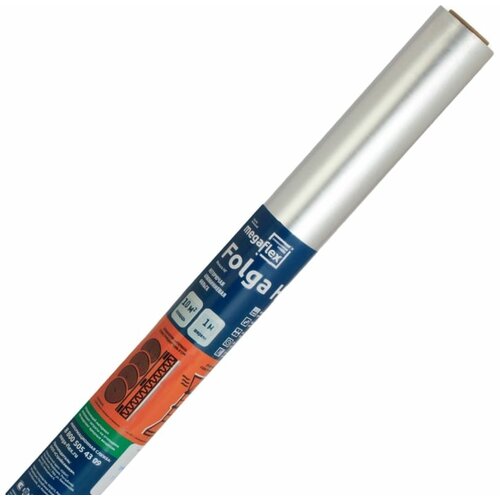 Фольга для бани, сауны Megaflex НГ 1х10 м, 10 м2
