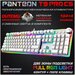 Механическая игровая клавиатура PANTEON T9 PRO BS(RGB LED,OUTEMU Black, HotSwap,104+4 кл.,USB) белая