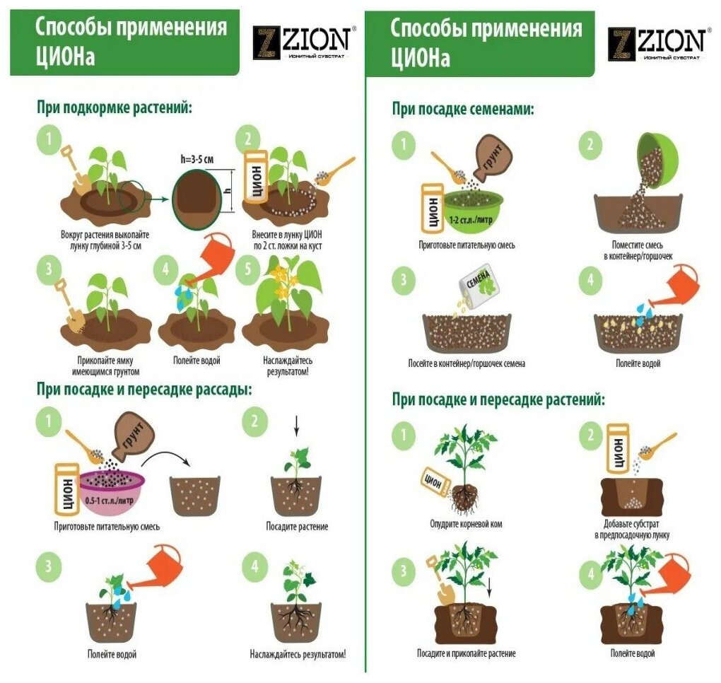 Питательная добавка ZION для овощей 700 г - фотография № 4