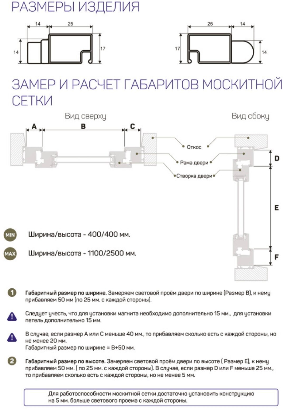 Москитная сетка на дверь KOMFORT 2250*800 мм. Комплект для самостоятельной сборки. - фотография № 5