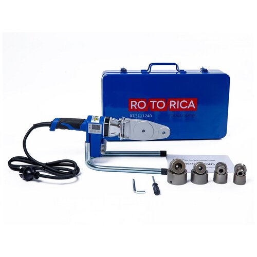 Раструбный сварочный аппарат ROTORICA Rocket Welder 40 Blue серия Top RT3111240 1446800₽