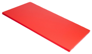 Доска разделочная 400х300х12 красная пластик